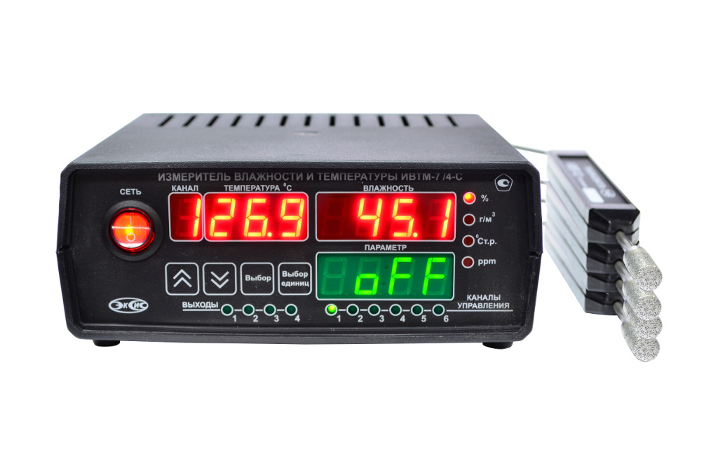 Термогигрометр ИВТМ-7 /4-С-4Р-2А (N2676)